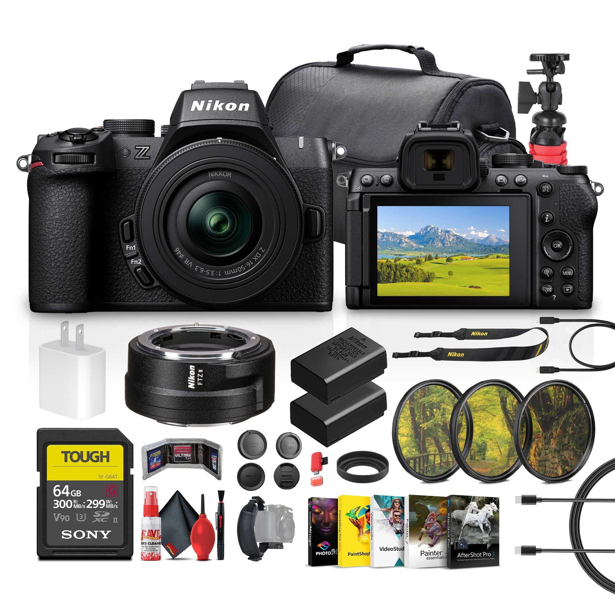 Amazon.com : Nikon Z50 II Compact Mirrorless Camera with NIKKOR Z